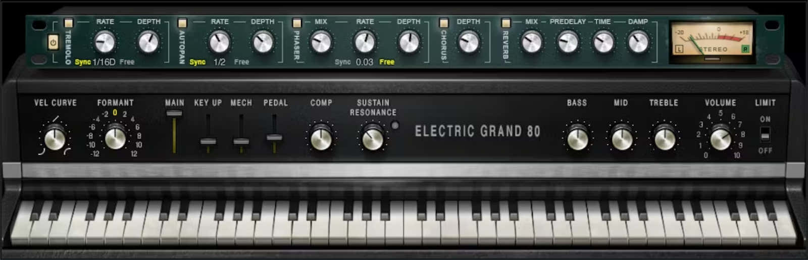 Piano de cola eléctrico 80