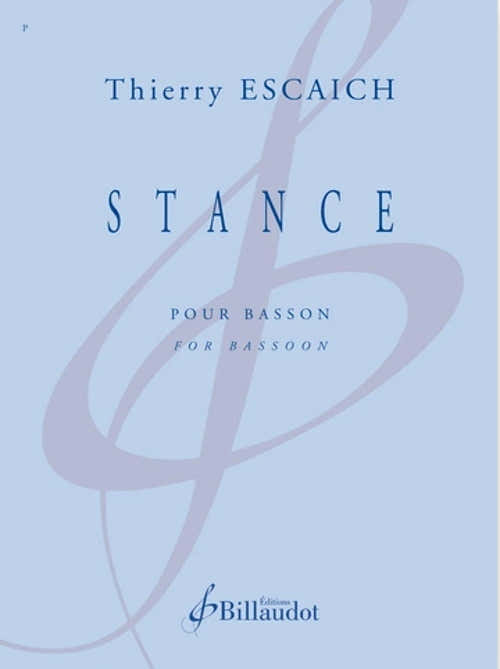 Escaich Thierry - Stance - Basson