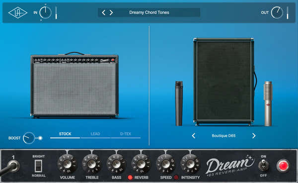 UAD Dream 65 Amplificador de reverberación