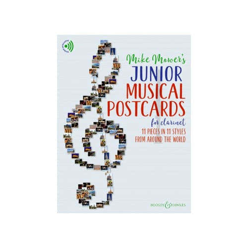 Mower Mike - Junior Musical Postcards For Clarinet
