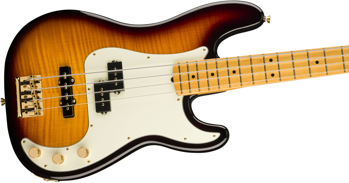 PJ Bass American Professional II LTD 75 Anni MN Sunburst de 2 colores