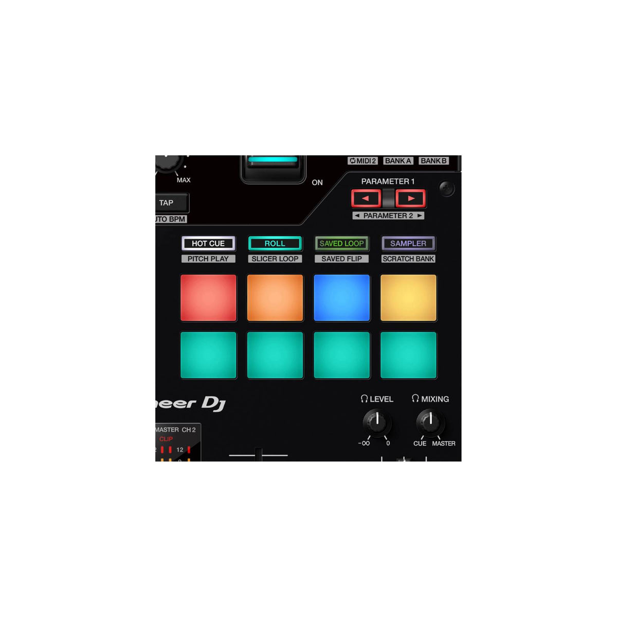 DJM-S7 - CONSOLA DE MEZCLA DE DJ USB DE 2 CANALES