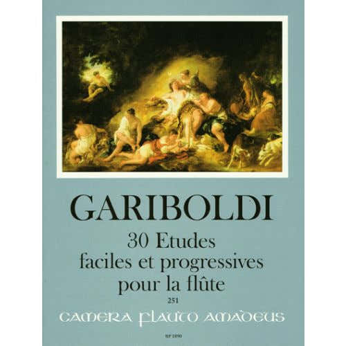 Gariboldi G. - 30 Etudes Faciles et Progressives pour la Flute