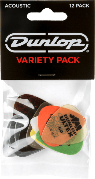 Dunlop 12 x Paquete surtido acústico