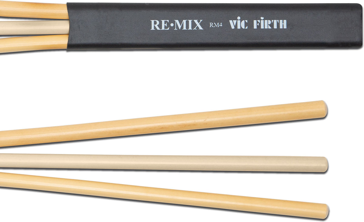 RM4 Escobillas Re.mix Ratán/Abedul