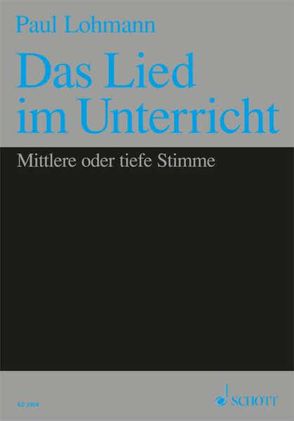 Das Lied Im Unterricht - Voice And Piano