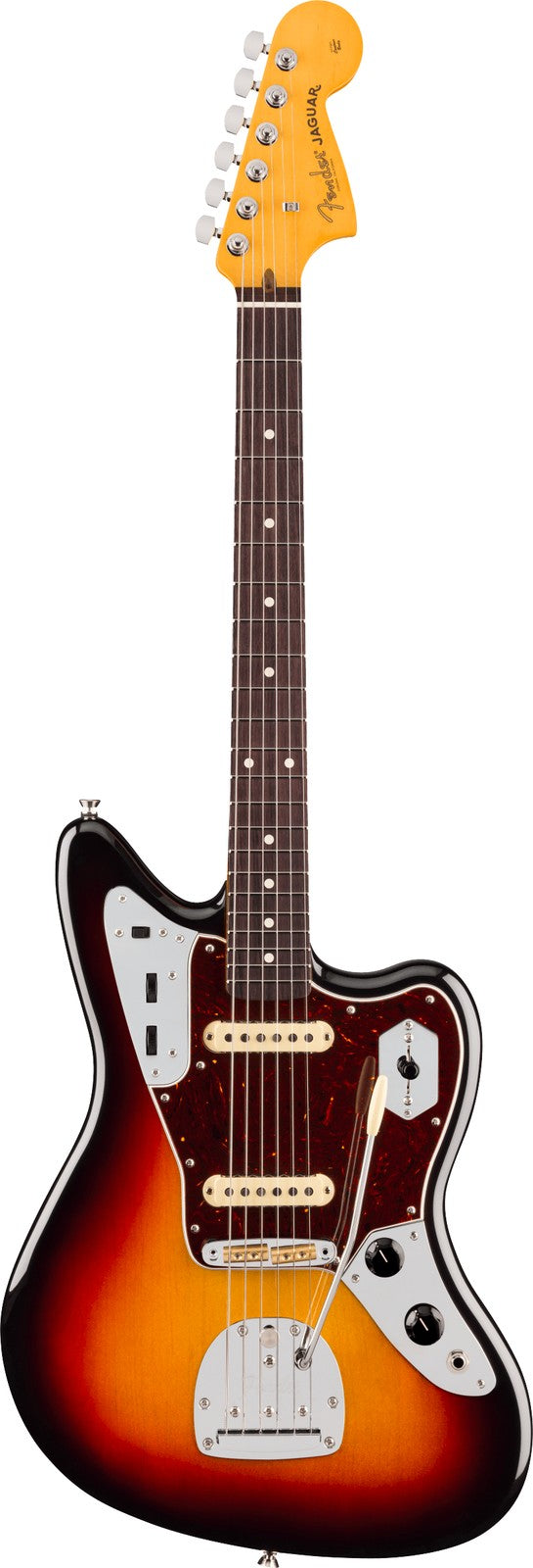 Jaguar American Professional, RW Sunburst de 3 colores