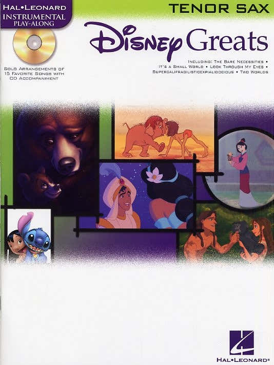 DISNEY GREATS TENOR SAXOPHONE - TENOR SAXOPHONE