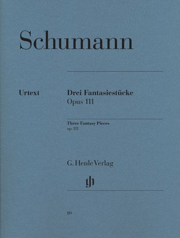 SCHUMANN R. - 3 FANTASY PIECES OP. 111