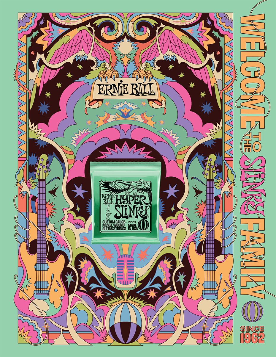 Ernie Ball Poster Format A0 Hyper