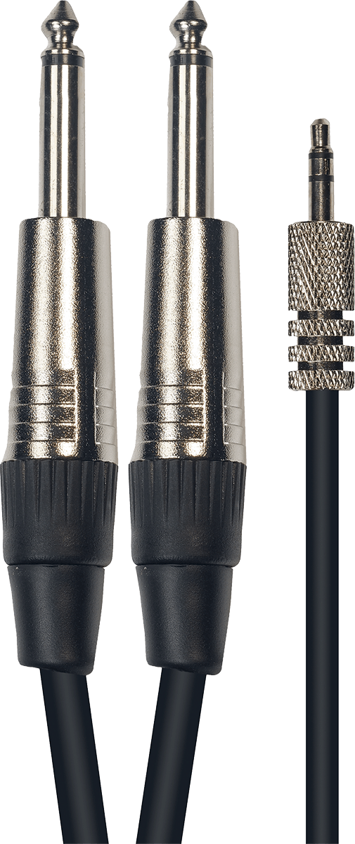 Yellow Cable Cable 1 Jack Estéreo 3.5 mm 2 Jack 3 m