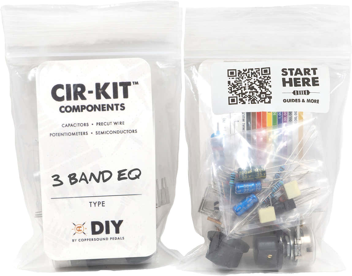 Cir-Kit bolsa de componentes EQ de 3 bandas