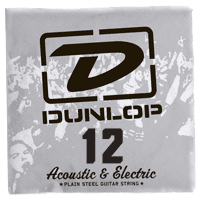ELECTRIC STRINGS NICKEL PLATED STEEL UNIT SOLID STEEL 012