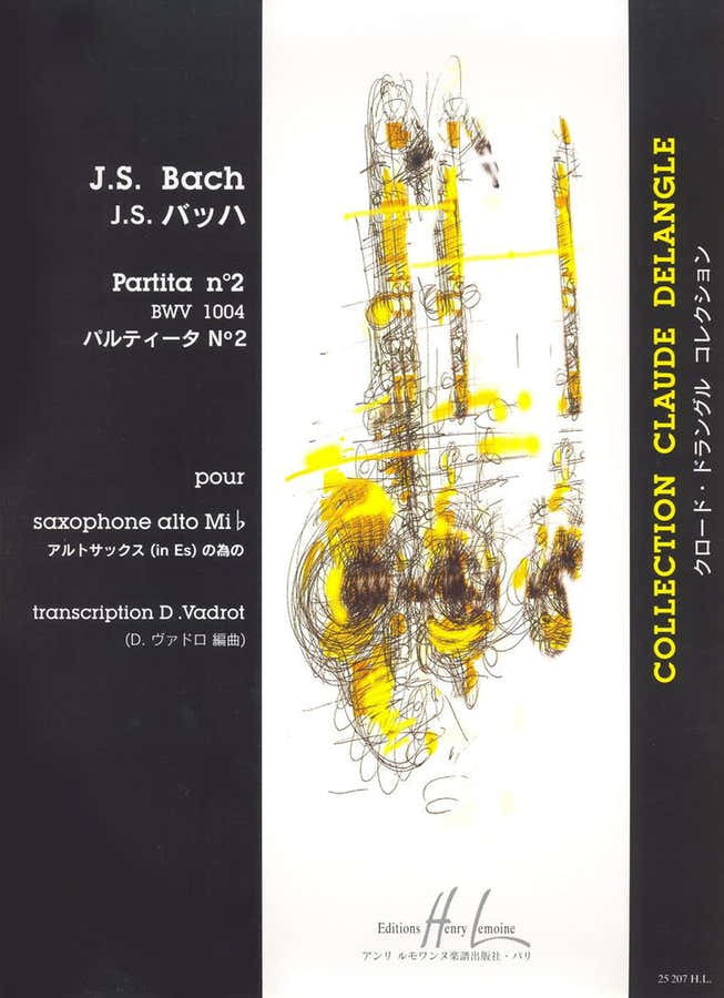 Bach J.S. - Partita N°2 BWV14 - Saxophone Alto Solo