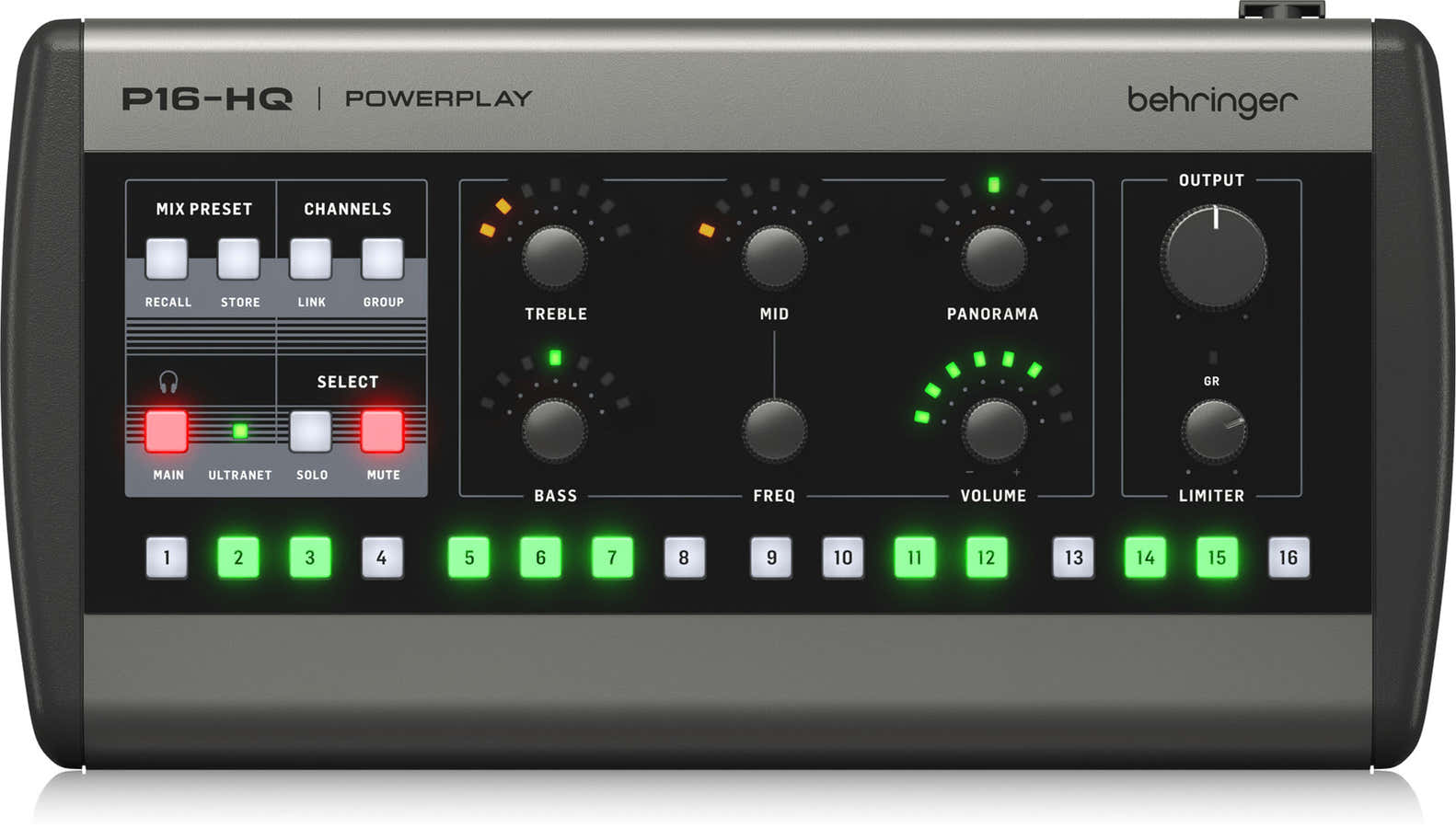 P16-HQ - MONITOR MIXER