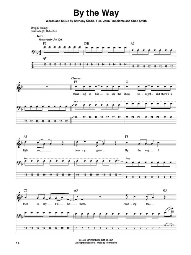 Bass Play Along Vol.42 - Red Hot Chili Peppers + Audio Online