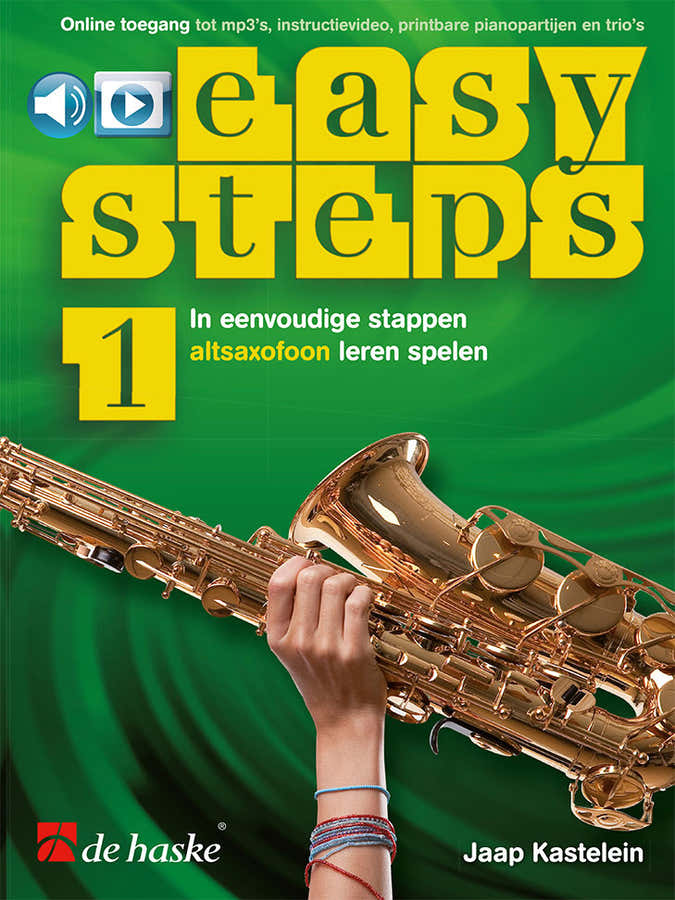 Easy Steps 1 altsaxofoon - Version Neerlandais