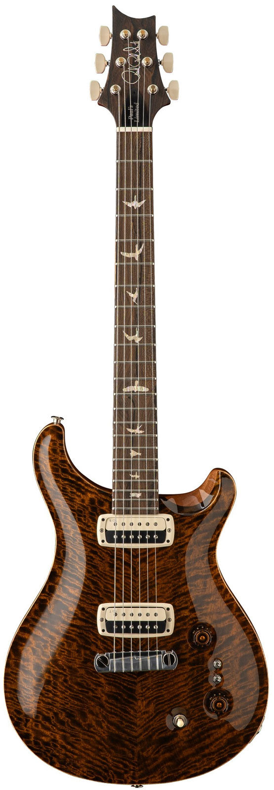 Paul's Guitar Tapa de mango LTD Ojo de tigre