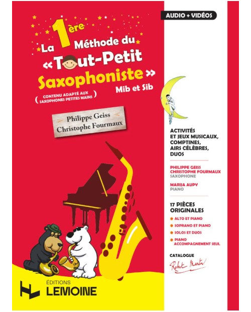 Métodos y partituras de saxofón Robert Martin