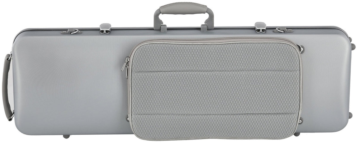 Pure Rectangular Plateado - Violín 4/4