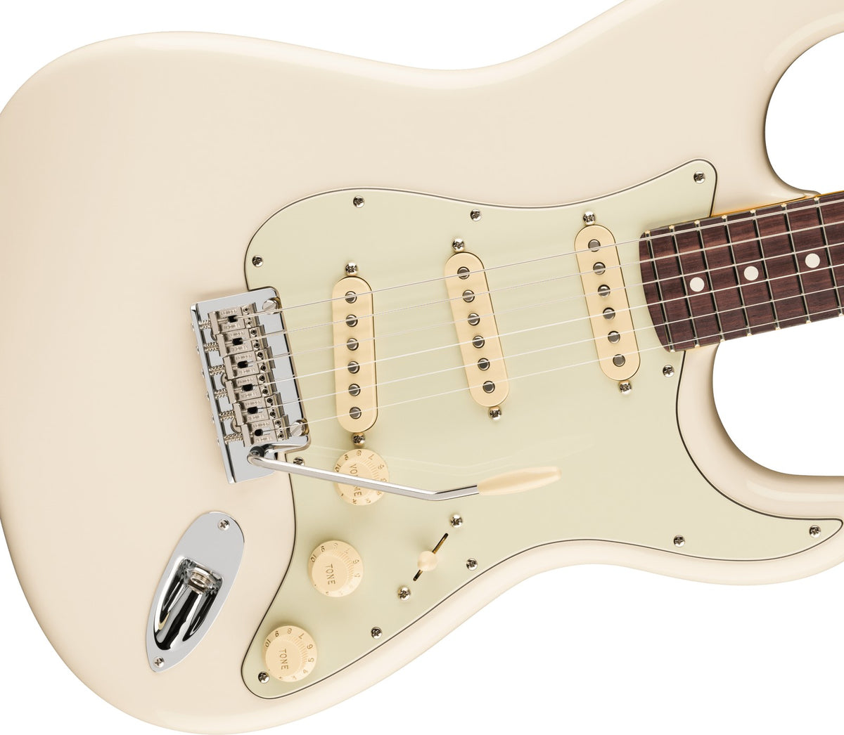 Stratocaster American Professional, RW Blanco Olímpico