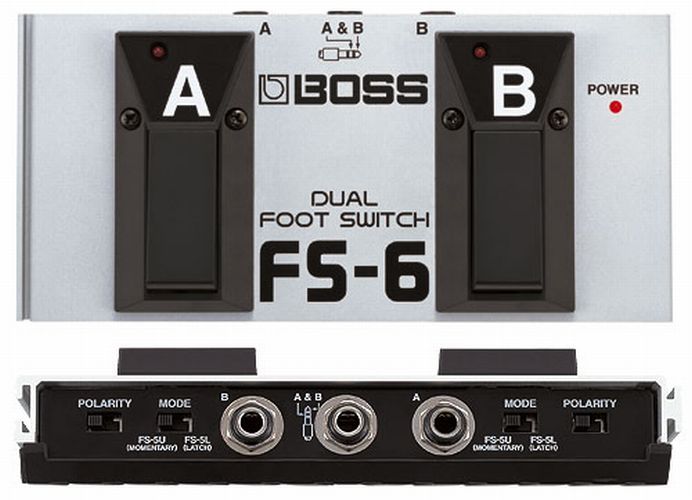 Footswitch y selectores Boss