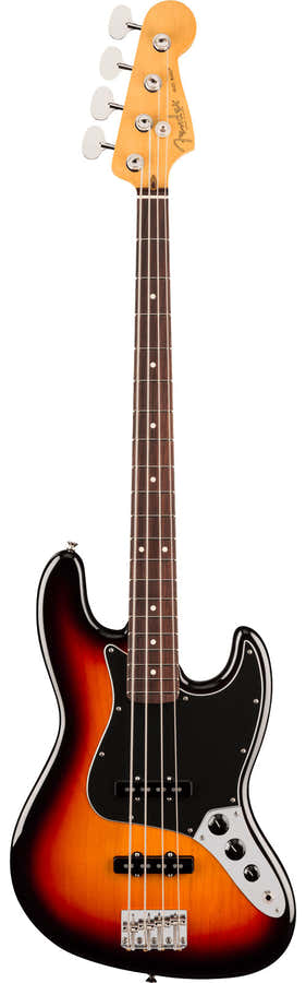 American Professional Classic Jazz Bass RW Sunburst de 3 colores