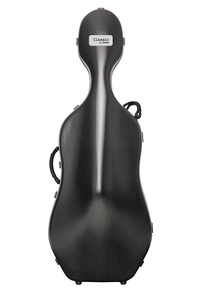BAM Estuche Violonchelo 4/4 Classic + Ruedas - Negro