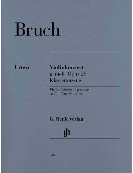 Bruch - Concerto Pour Violon Sol Mineur Op. 26 - Violon et Orchestre