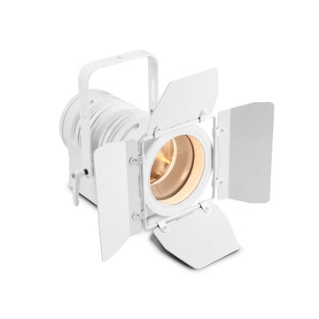 TS 40 WW WH - FOCOS DE TEATRO CON LENTE CONVEXA CONVEXA Y LED BLANCO CLIDO DE 40 W CARCASA BLANCA
