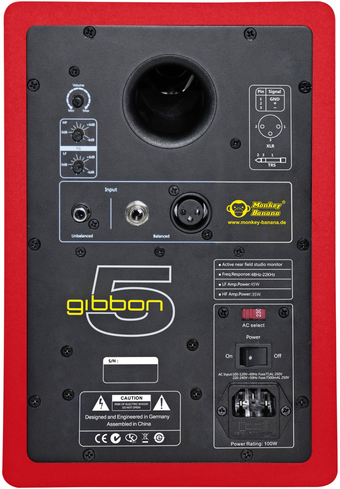 Gibbon 5 Rojo