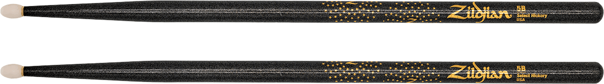 DRUMSTICKS Z-CUSTOM 5B BLACK CHROMA NYLON