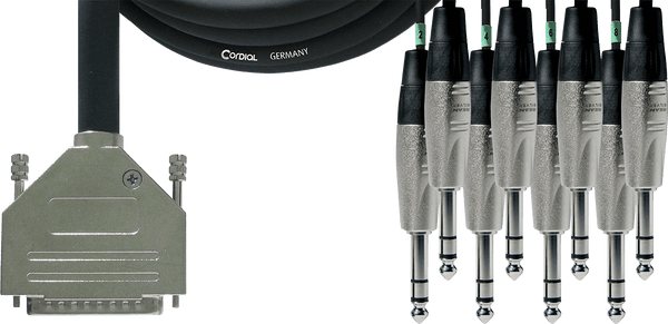 Cable de Interfaz SUB-D/8 Jack Estéreo - 1,5 M