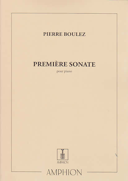 Boulez - Premiere Sonate - Piano