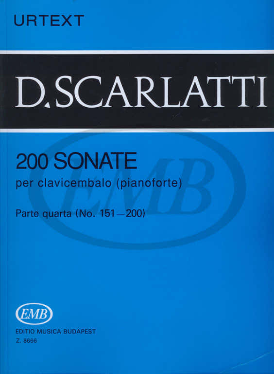 Scarlatti D. - Sonate (200) Vol. 4 - Piano