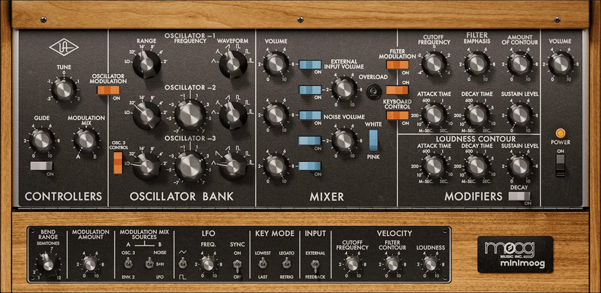 Instrumentos Virtuales Universal Audio