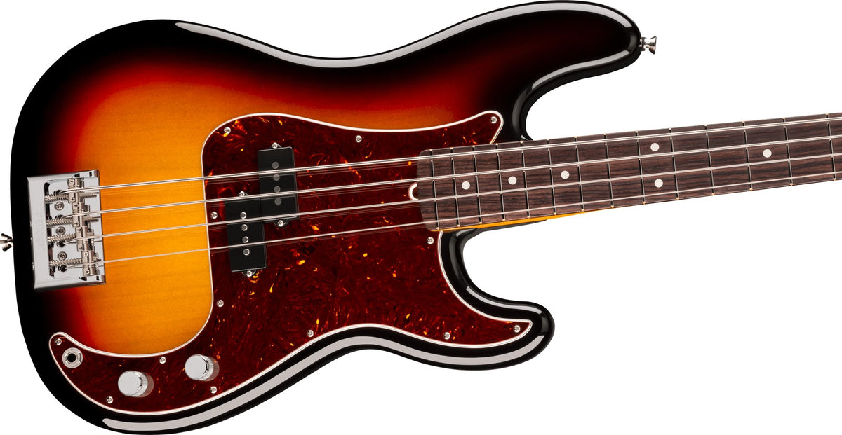 Precision Bass American Professional, RW Sunburst de 3 colores