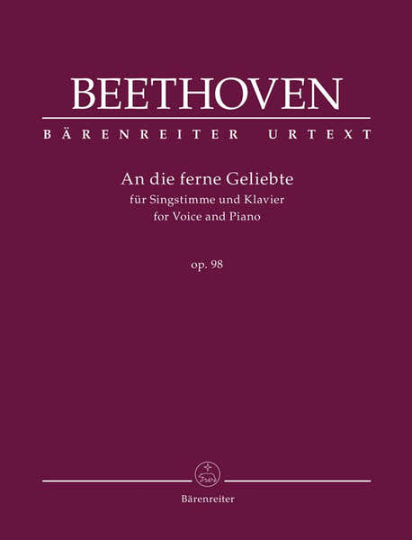 Beethoven L.V. - An Die Ferne Geliebte Op.98 - Voix & Piano