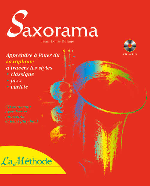 Delage J.L. - Saxorama + CD