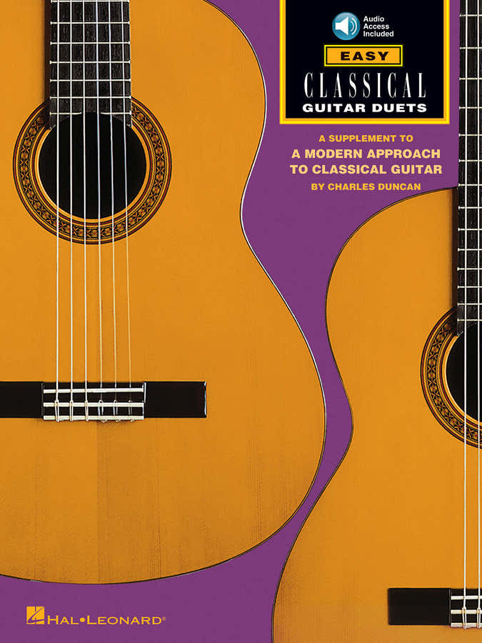 EASY CLASSICAL GUITAR DUETS + AUDIO EN LIGNE - CLASSICAL GUITAR