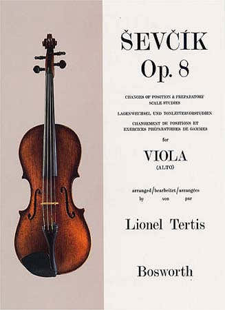 SEVCIK - ETUDES OP.8 CHANGEMENT DE POSITION - ALTO