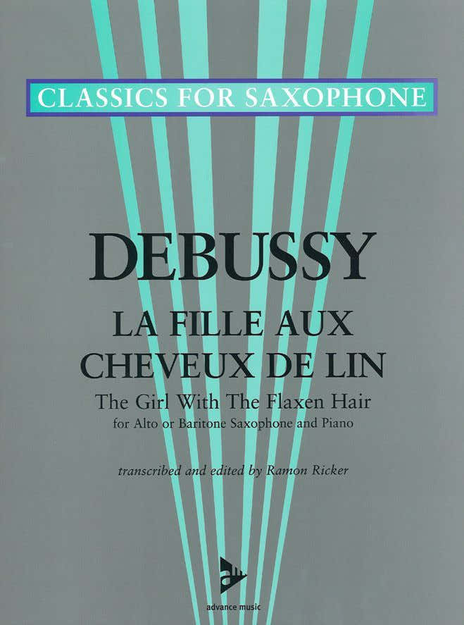 Debussy C. - La Fille Aux Cheveux De Lin - Alto Or Baritone Saxophone And Piano