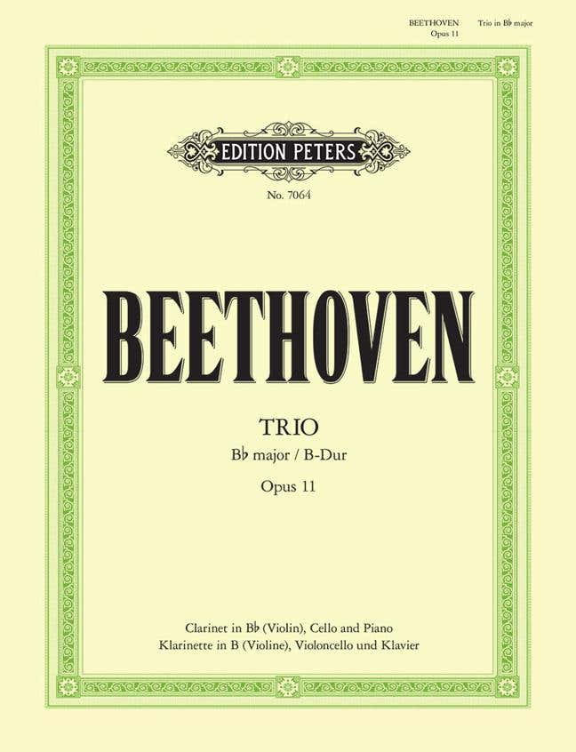 Beethoven Ludwig Van - Trio In B Flat Op.11 - Clarinet(s) And Other Instruments