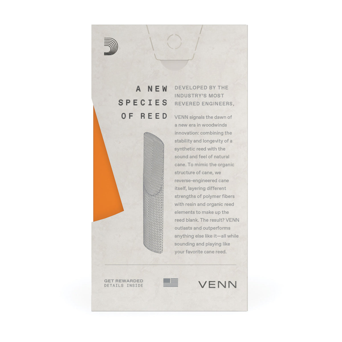 REED VENN TENOR SAX - SYNTHETIC 3,5