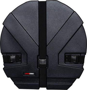 Gator Grooves Roto-Molded Bass Drum Case with Padding; 22" x 16"