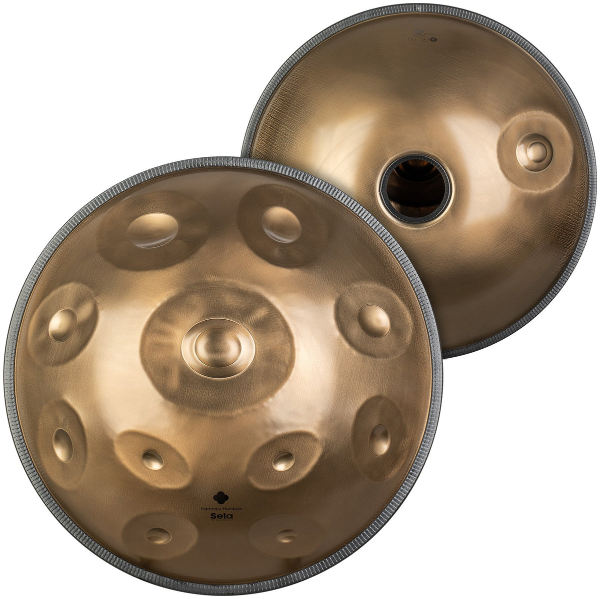 Sela Percussion Harmony Handpan D Amara 11+1 - Stainless Steel