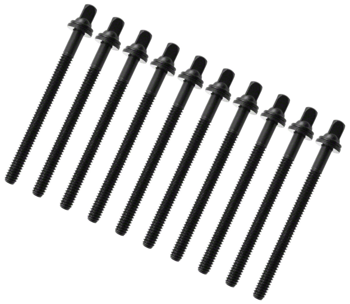 Sparedrum TRC-65W-BK -TORNILLO NEGRO 65MM CON ARANDELA - PASO 7/32" (X10)