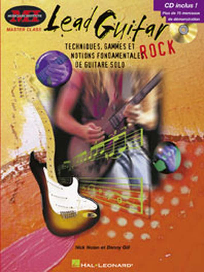 NOLAN/GILL - LEAD GUITAR ROCK + CD - GUITARE