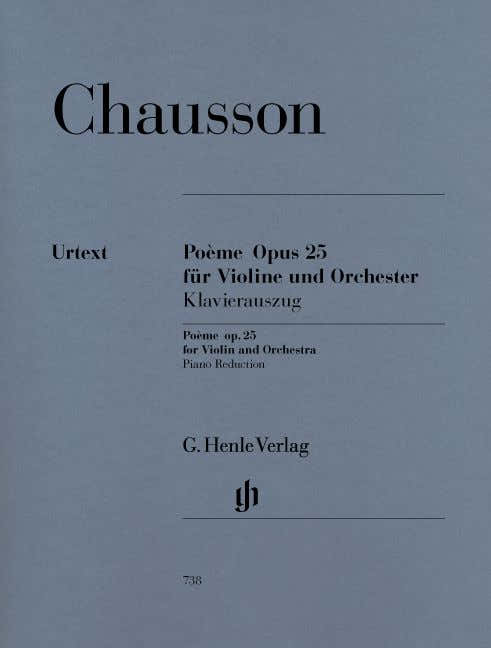 Chausson E. - Poeme For Violin And Orchestra Op. 25