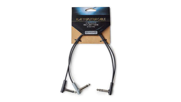 Cable patch plano con divisor en Y CAB-FY30-bk